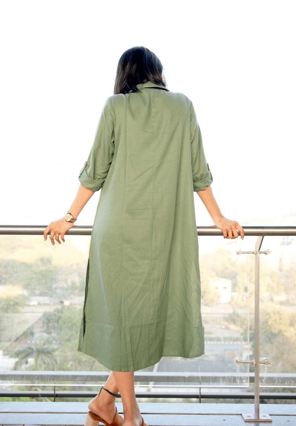 The Daylight Teal Dress