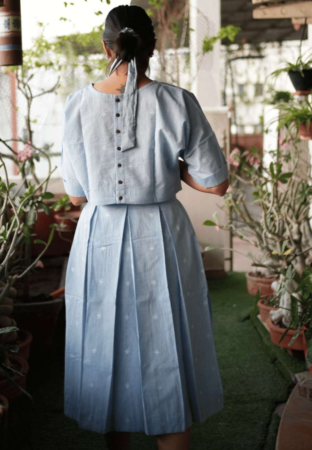 Baby Blue Eyes Co-ord Set