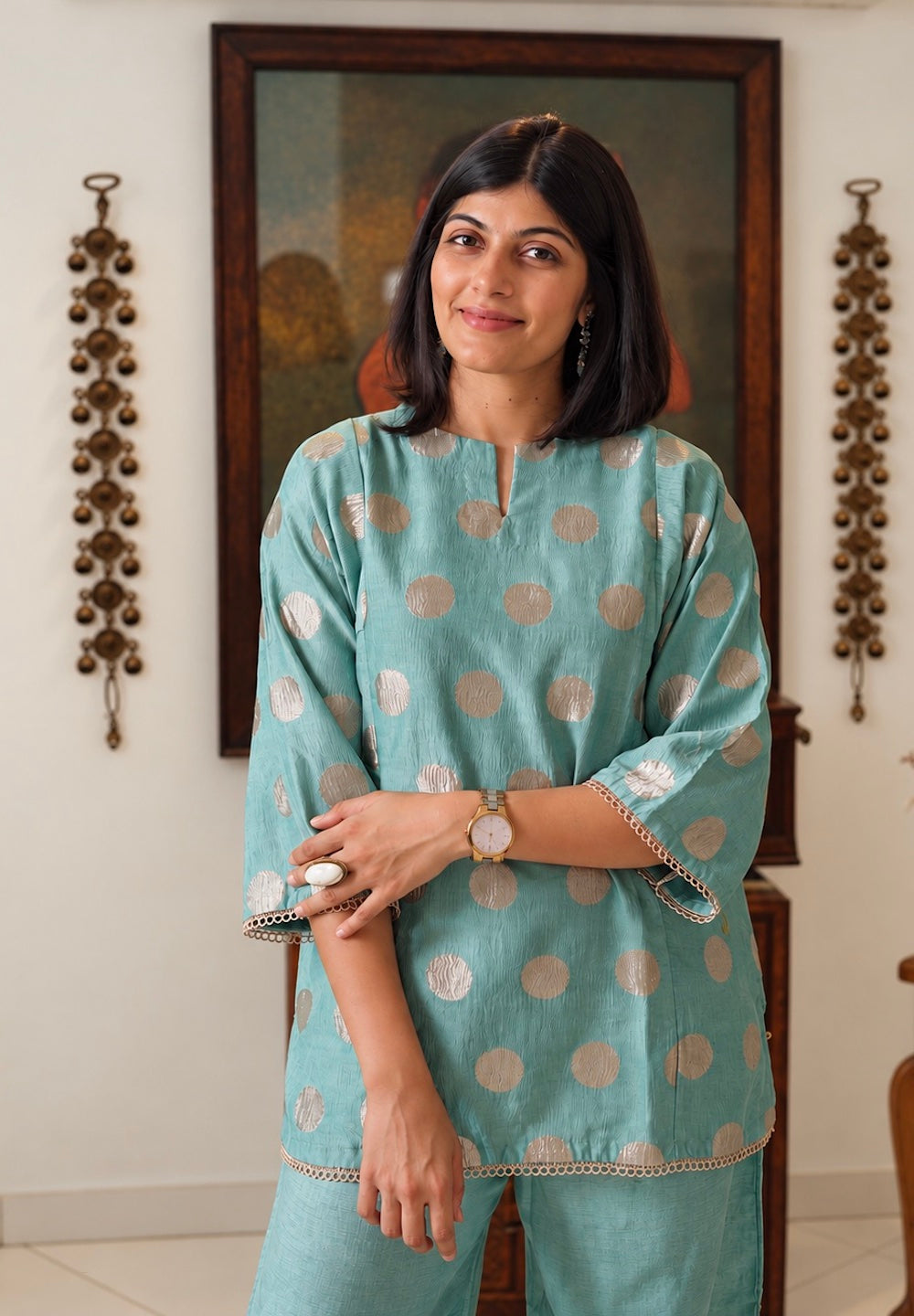 Sitare - Baby Blue Co-ord Set