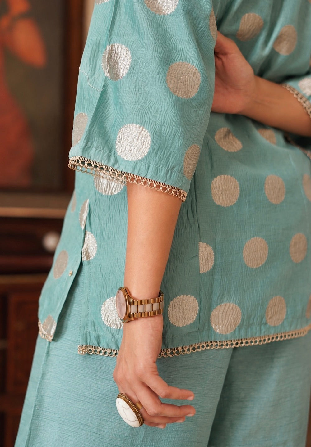 Sitare - Baby Blue Co-ord Set