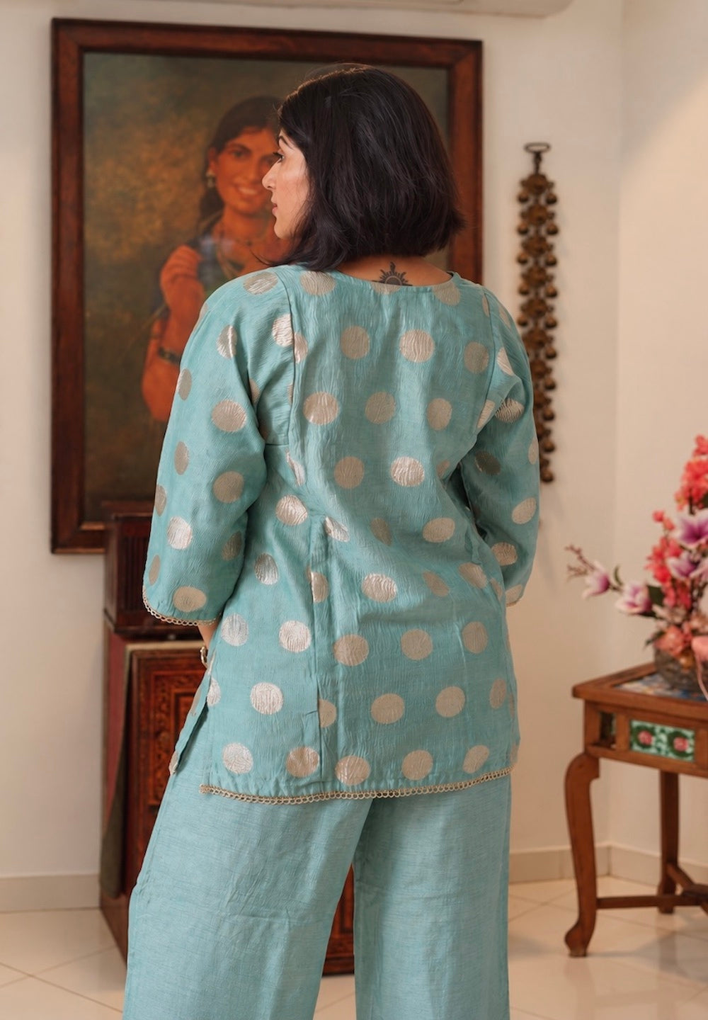 Sitare - Baby Blue Co-ord Set