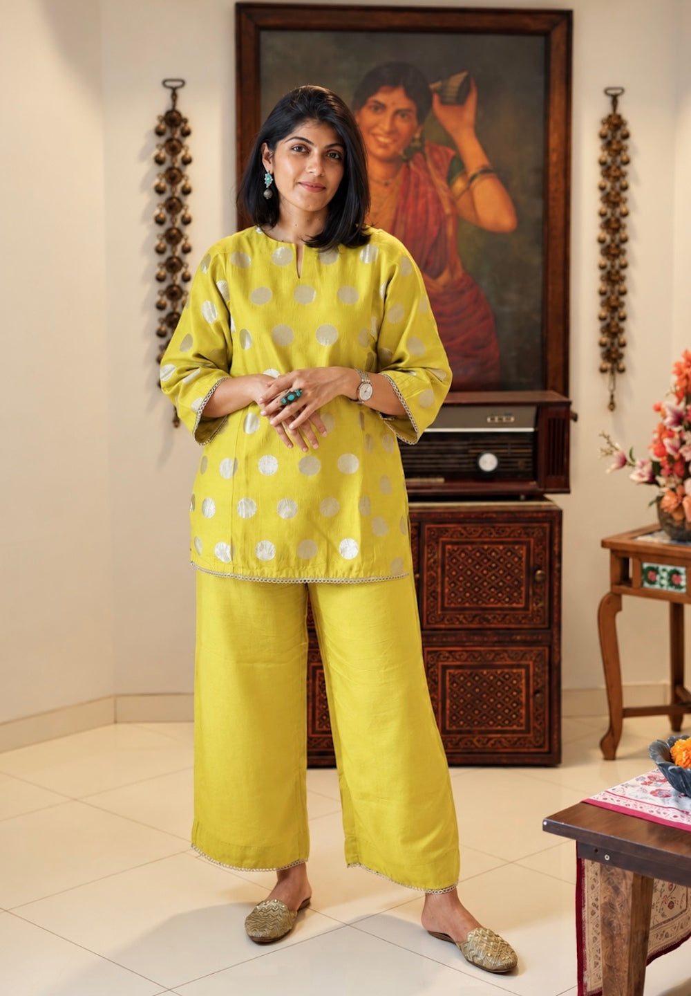 Sitare - Lemon Yellow Coord Set
