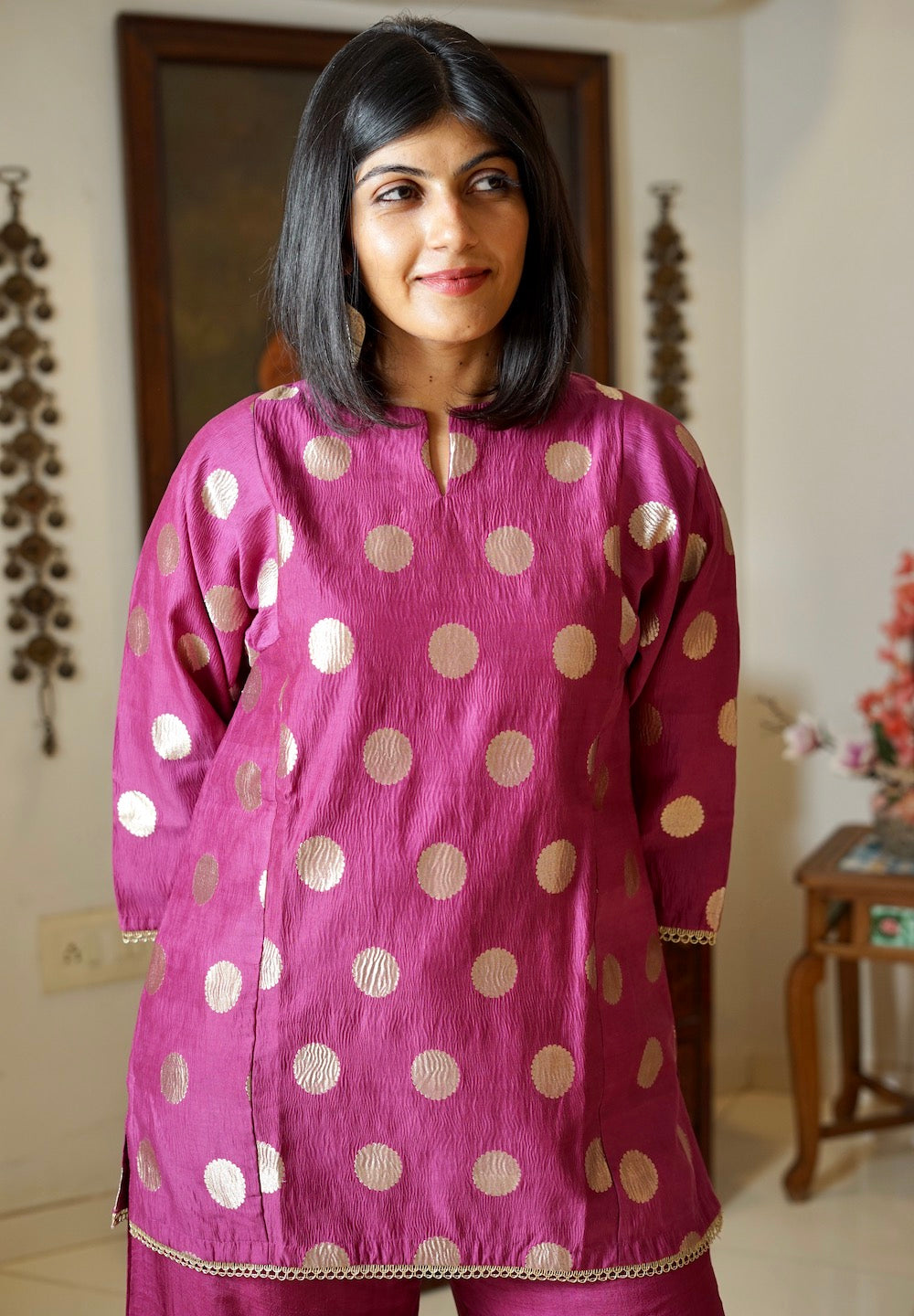 Sitare - Magenta Coord Set