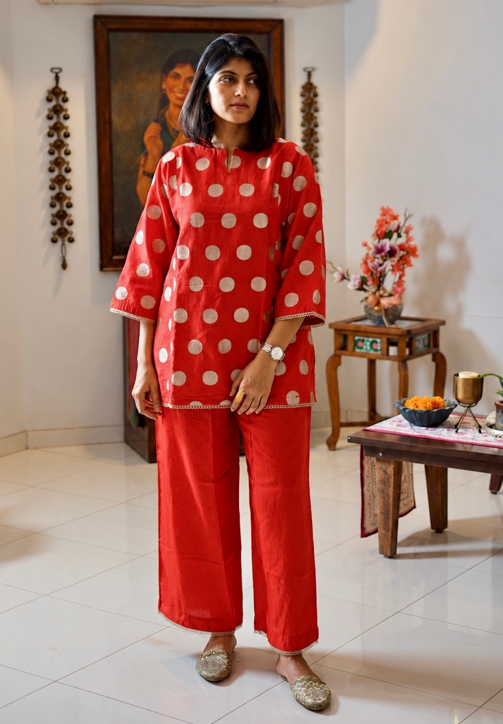 Sitare - Cherry Coord Set