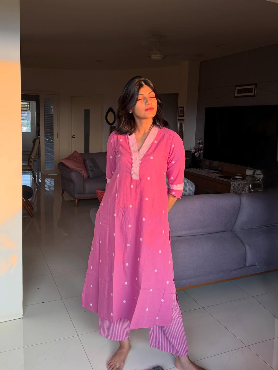 Gulabi Soft - Kurta Set