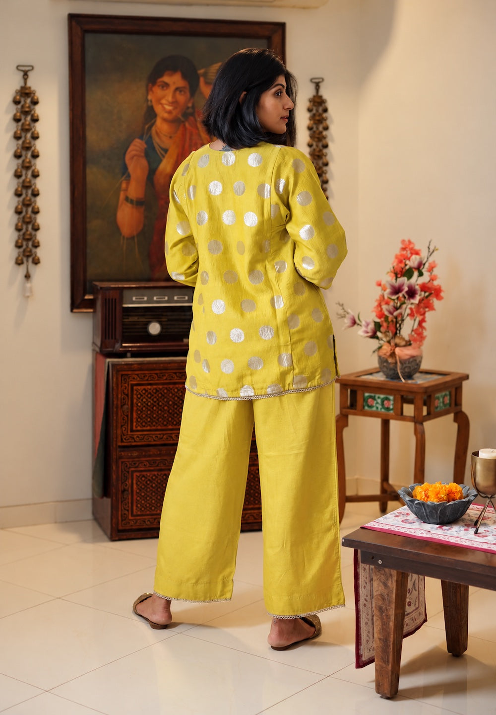 Sitare - Lemon Yellow Coord Set